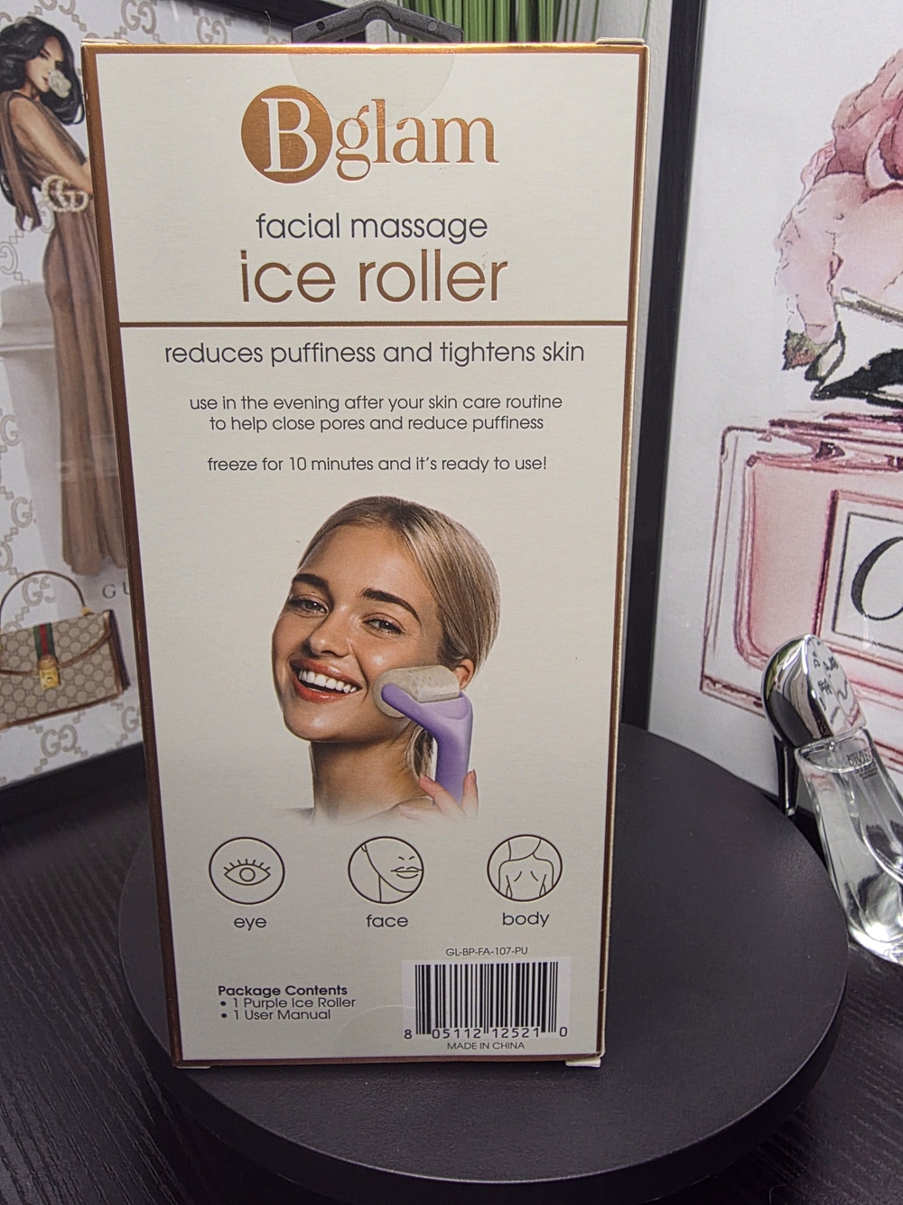 Bglam Facial Massage Ice Roller - Picture 3 of 4